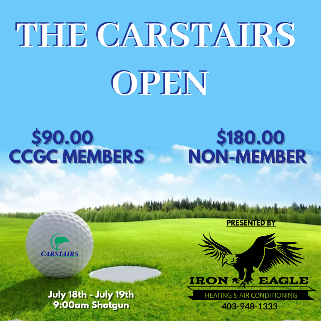 2026 Iron Eagle Open Poster